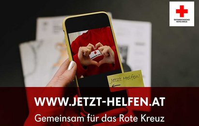 © Österreichisches Rotes Kreuz (ÖRK) Jetzt-helfen.at Sujet